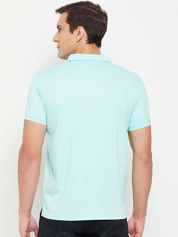 men solid short sleeve regular fit polo t-shirt - 22112482 -  Standard Image - 1