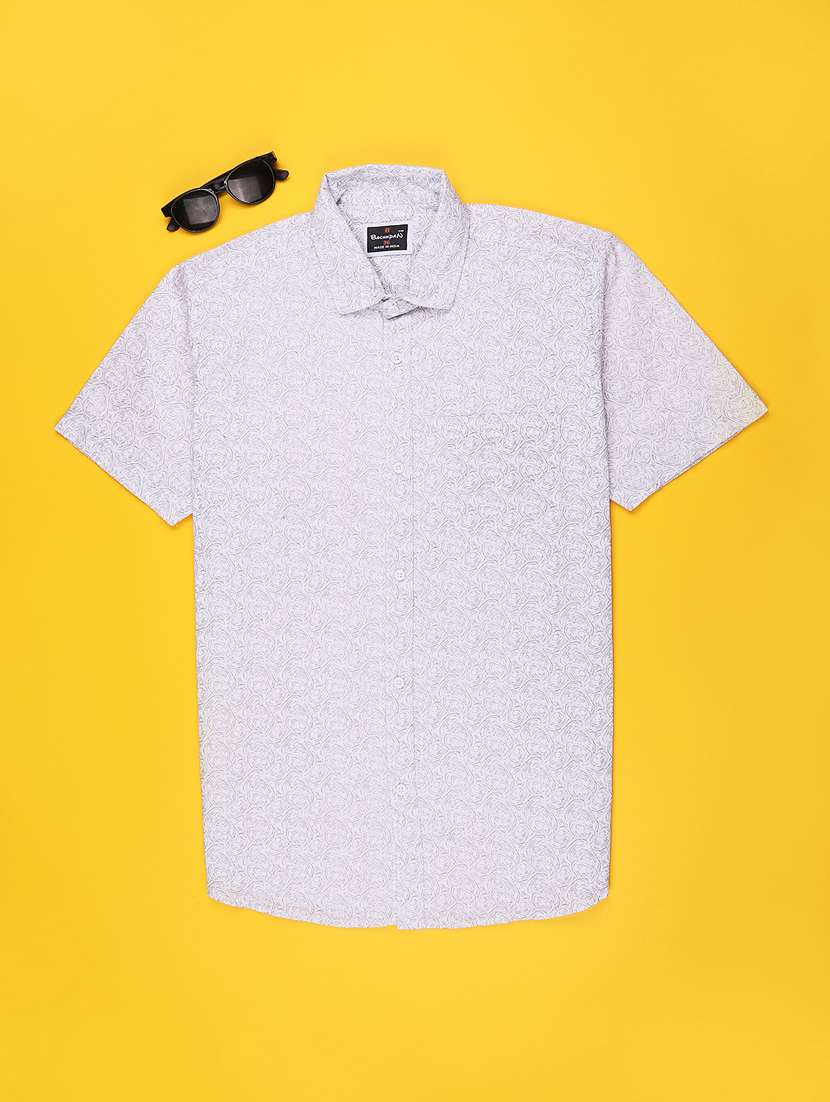 boys printed short sleeves regular shirt - 22127242 -  Standard Image - 1