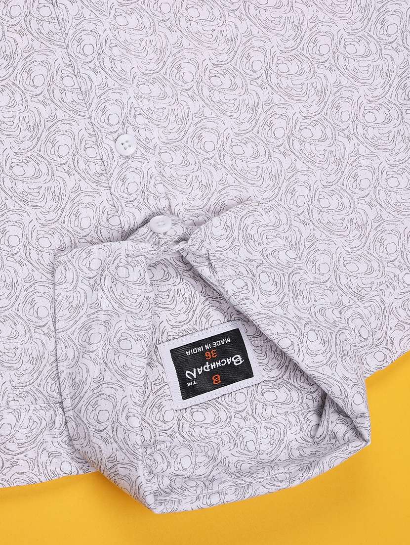 boys printed short sleeves regular shirt - 22127242 -  Standard Image - 4