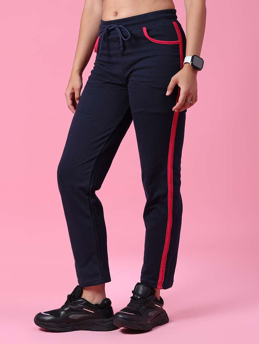women tapered mid rise regular fit track pant - 22137804 -  Standard Image - 1