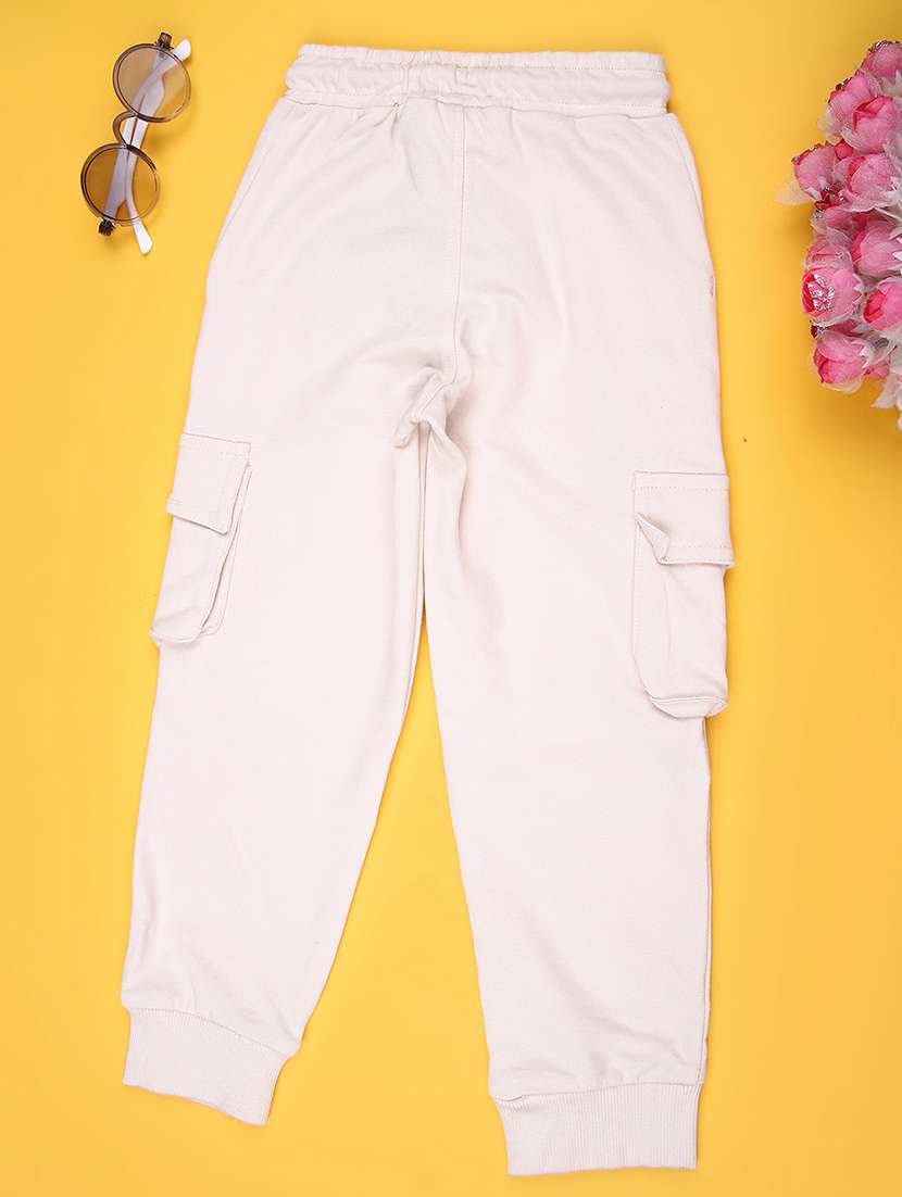 boys solid mid rise cargo - 22138425 -  Standard Image - 1