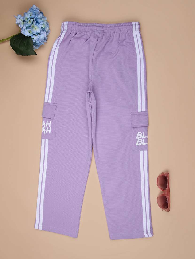 girls solid mid rise nightwear pyjama - 22138586 -  Standard Image - 1