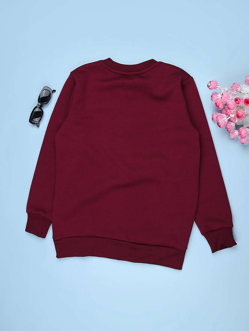 boys solid long sleeve sweatshirt - 22139129 -  Standard Image - 1