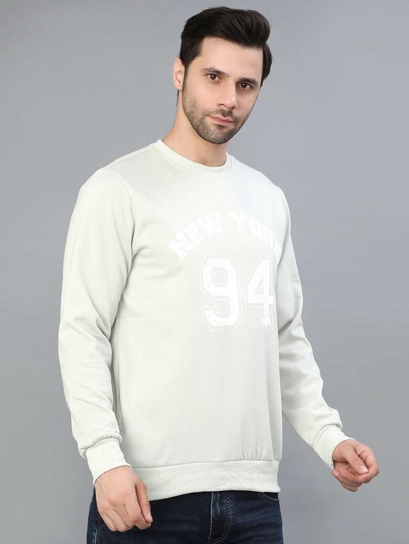 men printed long sleeve sweatshirt - 22139165 -  Standard Image - 1