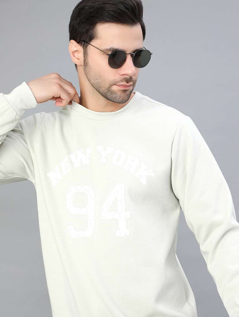 men printed long sleeve sweatshirt - 22139165 -  Standard Image - 4