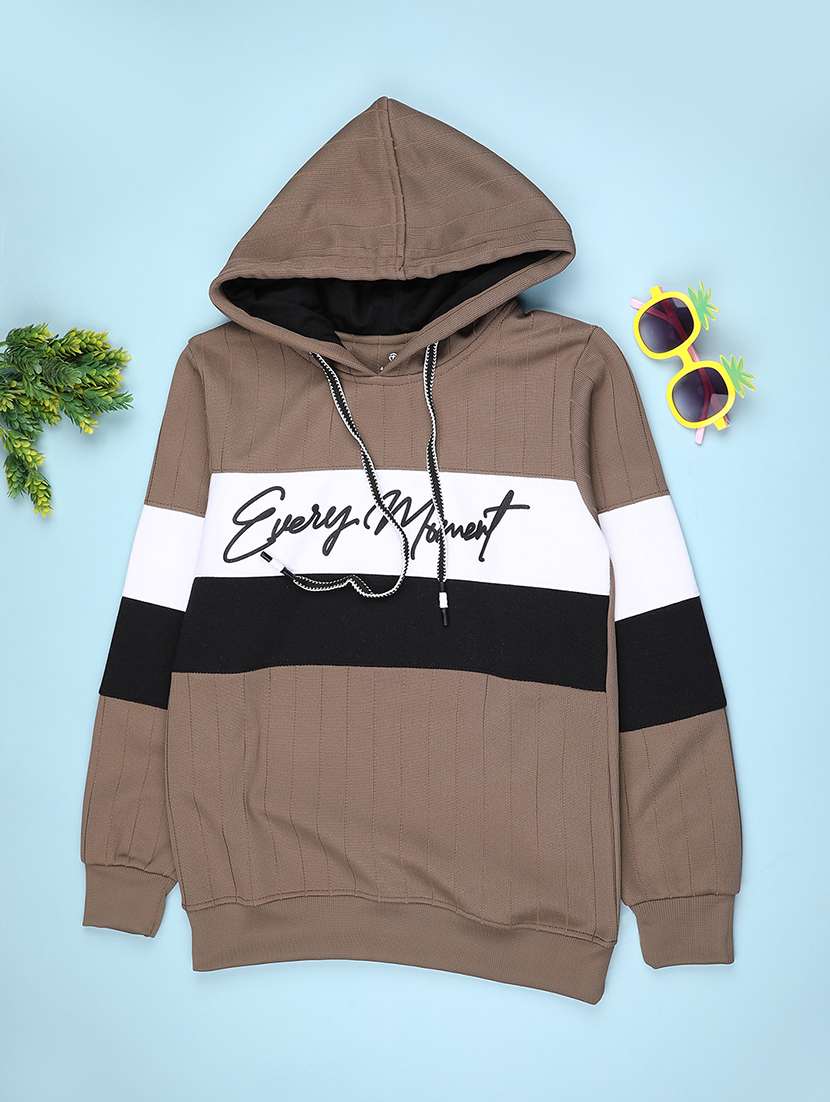 boys printed long sleeve sweatshirt