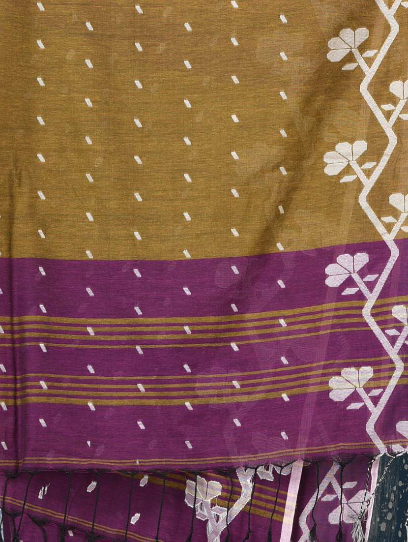 women self design handloom saree with blouse - 22140296 -  Standard Image - 6