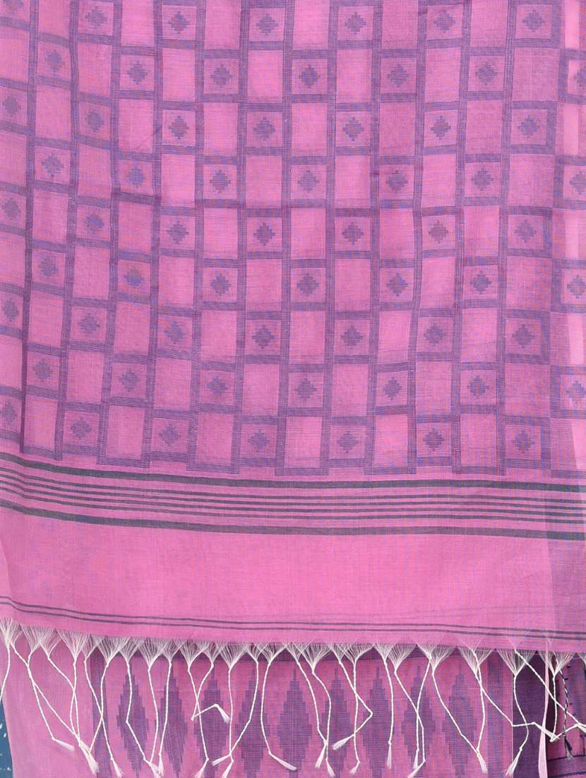 women self design handloom saree with blouse - 22140299 -  Standard Image - 6