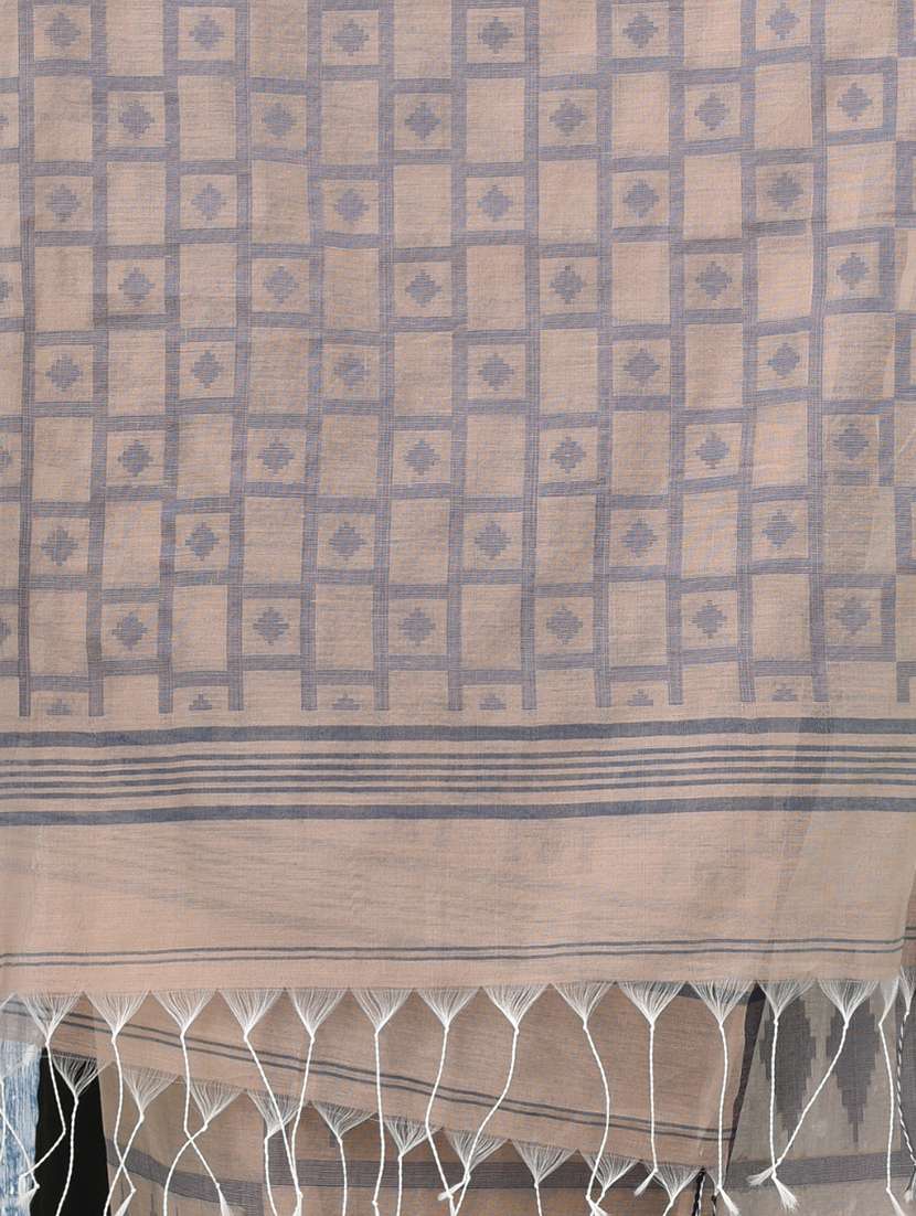 women self design handloom saree with blouse - 22140300 -  Standard Image - 6