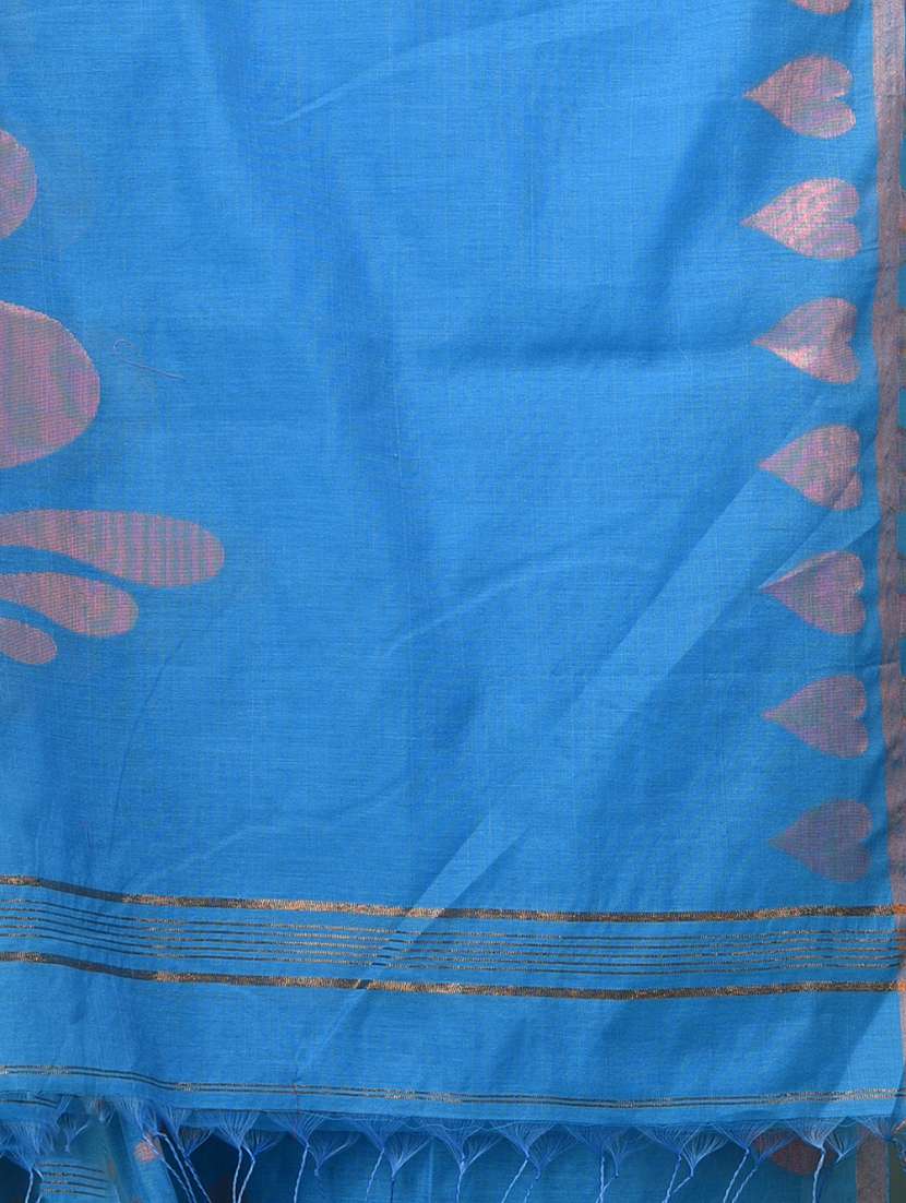 women self design handloom saree with blouse - 22140309 -  Standard Image - 6
