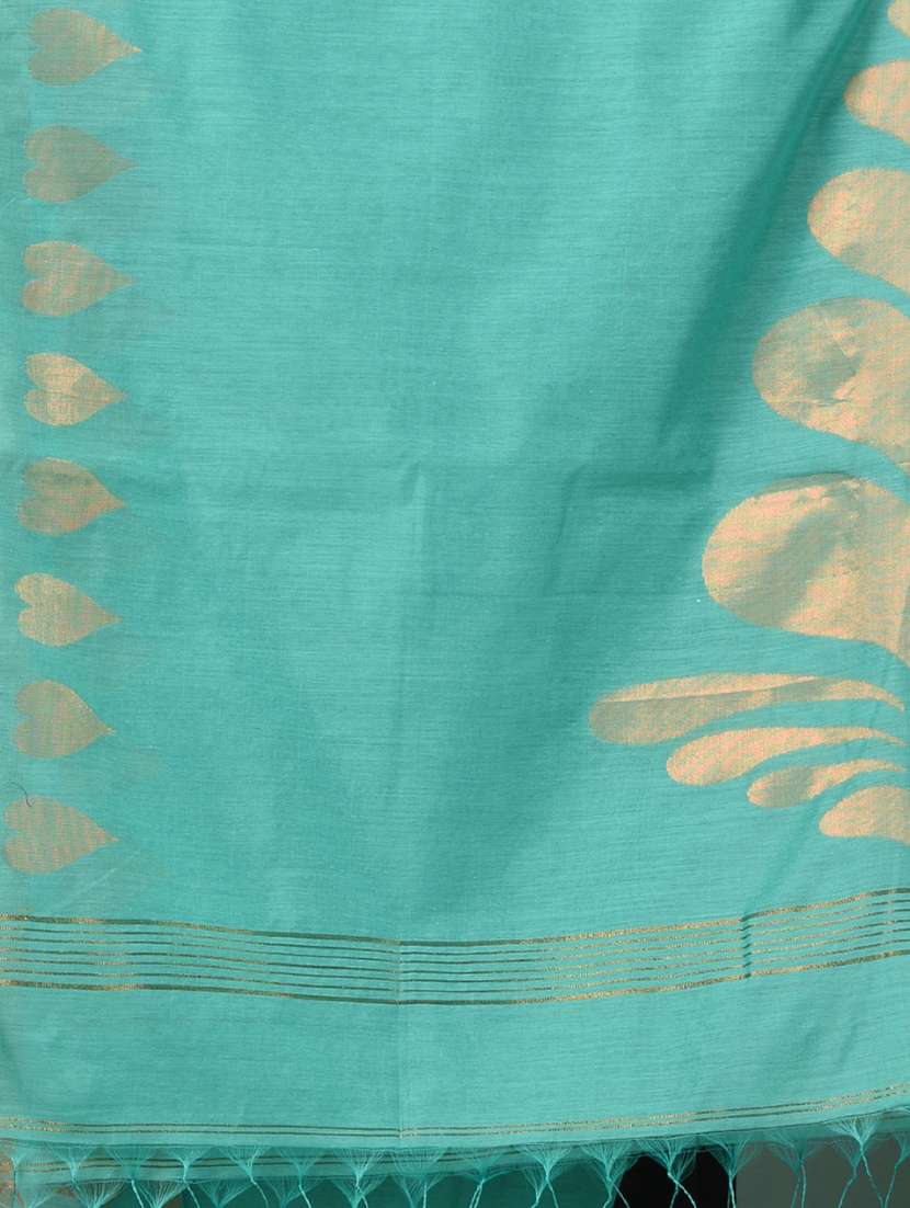 women self design handloom saree with blouse - 22140311 -  Standard Image - 6