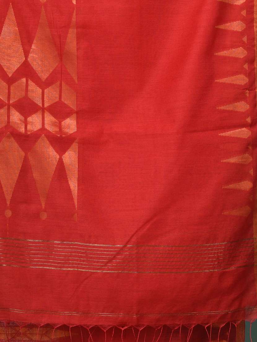 women self design handloom saree with blouse - 22140317 -  Standard Image - 6