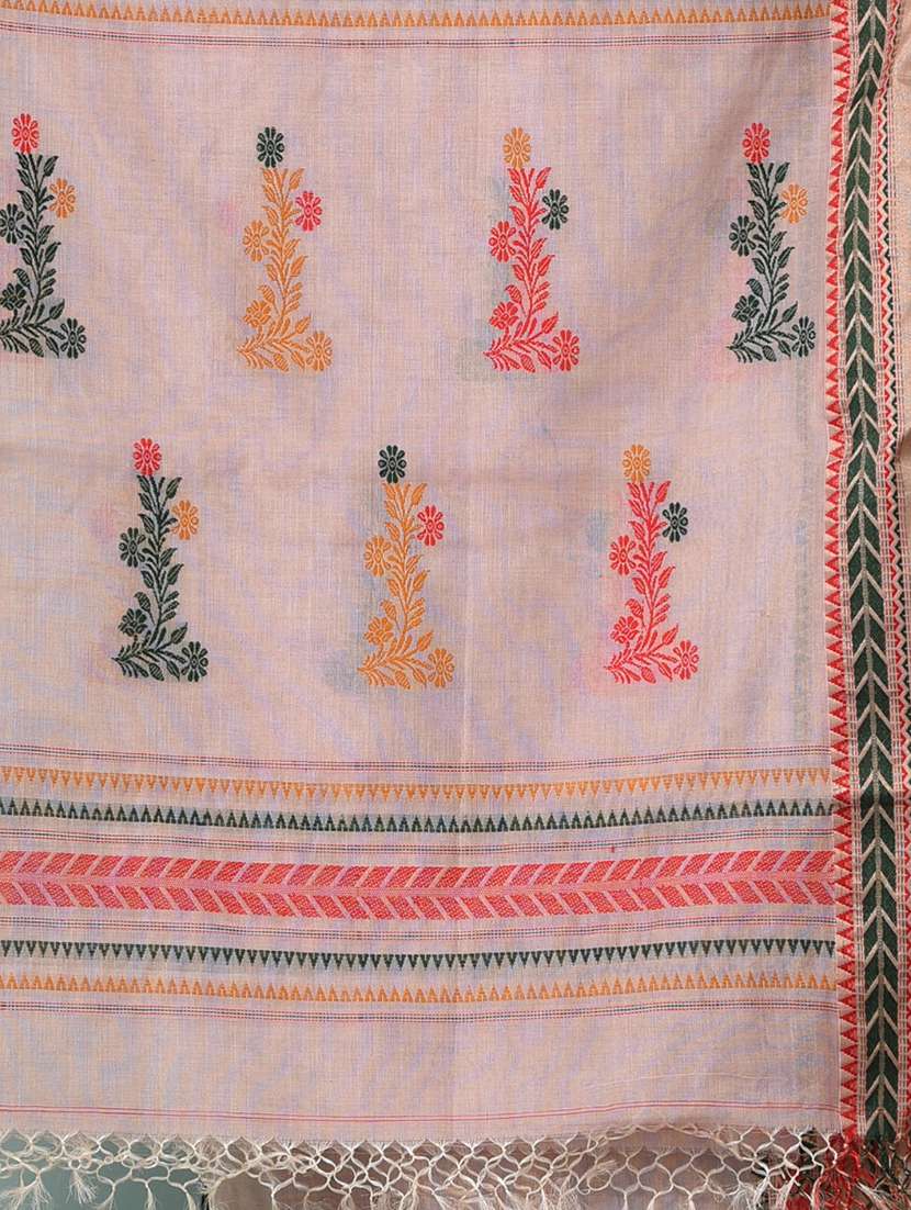 women self design handloom saree with blouse - 22140368 - Standard Image - 6