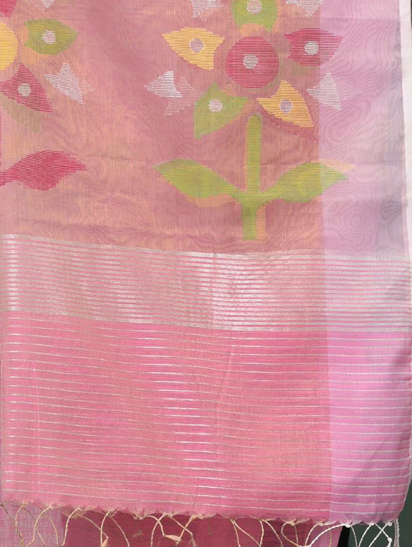 women self design handloom saree with blouse - 22140401 -  Standard Image - 6