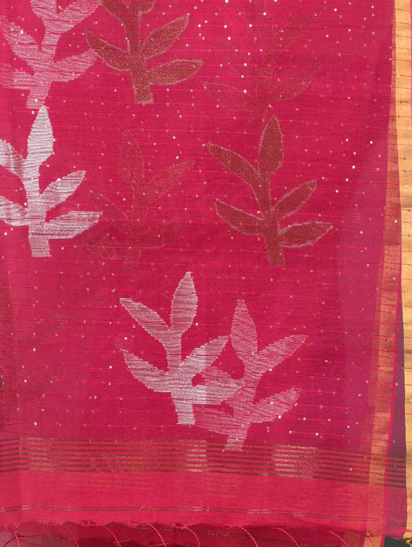 women self design handloom saree with blouse - 22140406 - Standard Image - 6