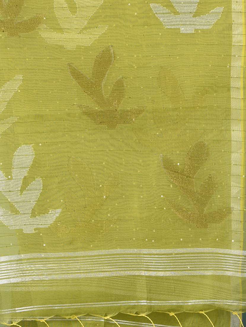 women self design handloom saree with blouse - 22140409 -  Standard Image - 6