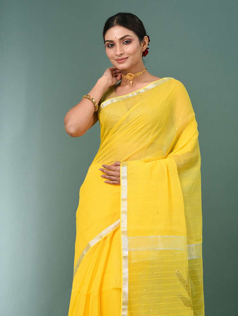 women self design handloom saree with blouse - 22140410 -  Standard Image - 4