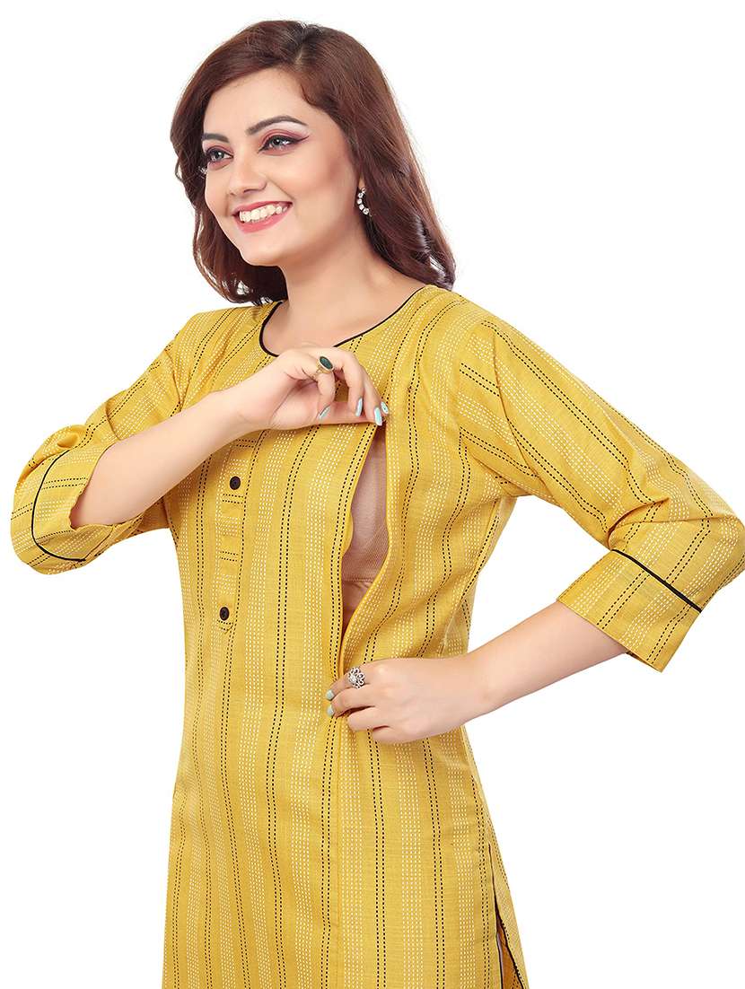 women pack of 2 maternity wear kurta - 22140673 -  Standard Image - 4