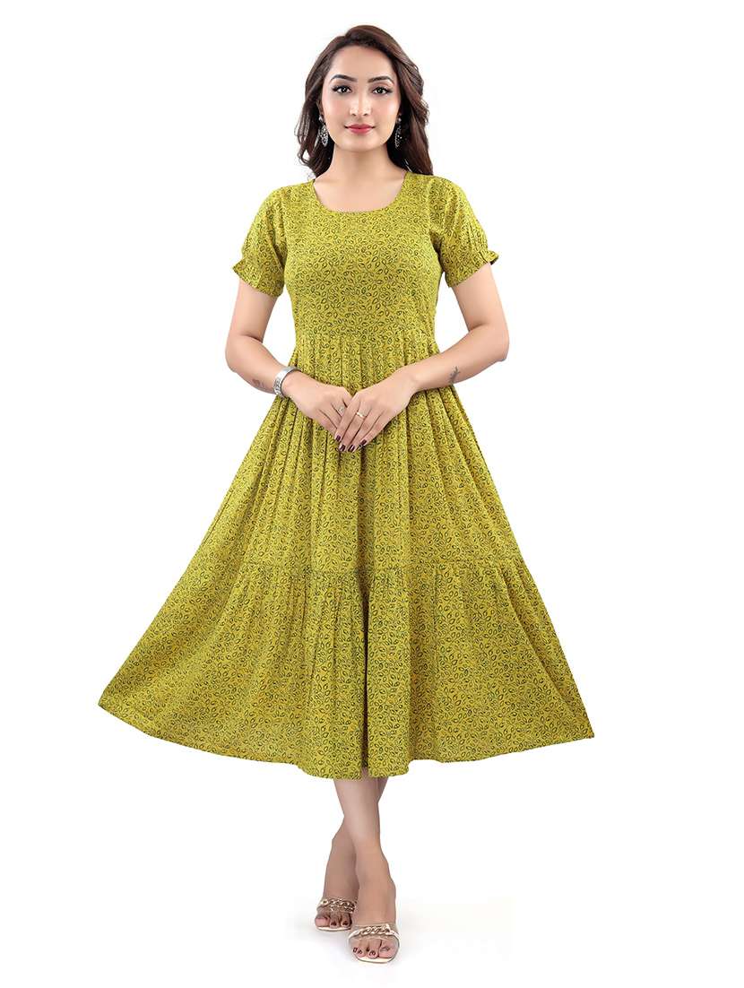 women printed short sleeve maternity wear dress - 22140703 -  Standard Image - 1