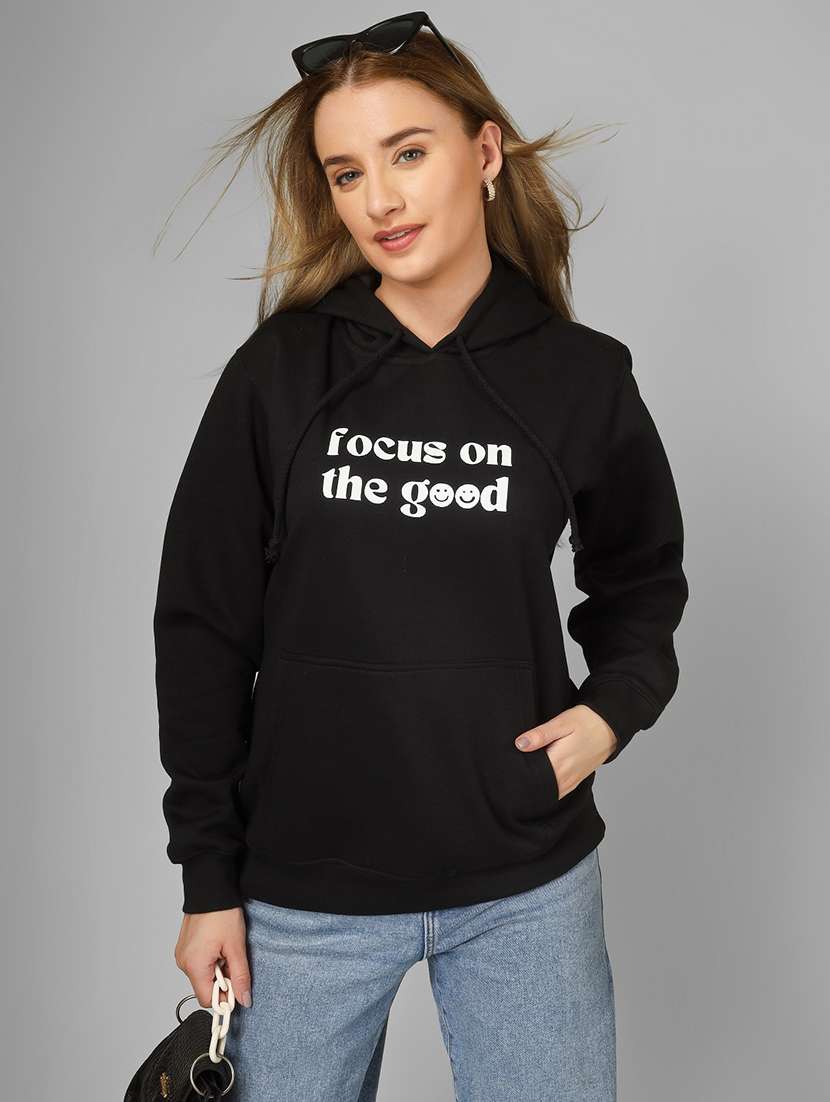 women printed long sleeve sweatshirt - 22140830 -  Standard Image - 1