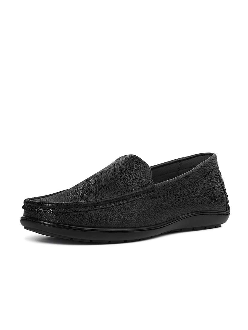 men black slip on loafer - 22141054 -  Standard Image - 1