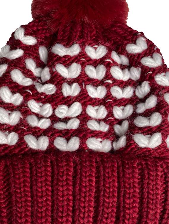 women self design winter cap - 22141270 - Standard Image - 4