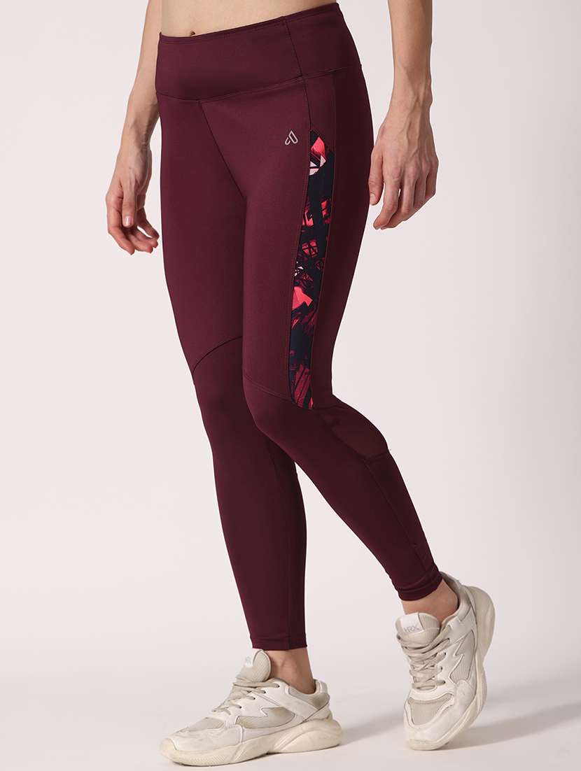 women taped high rise ankle length tight - 22141276 -  Standard Image - 1