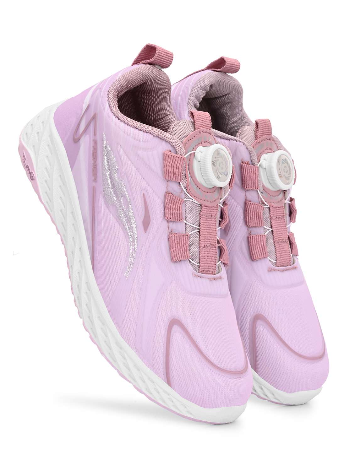 men pink lace-up sneaker - 22141315 -  Standard Image - 1