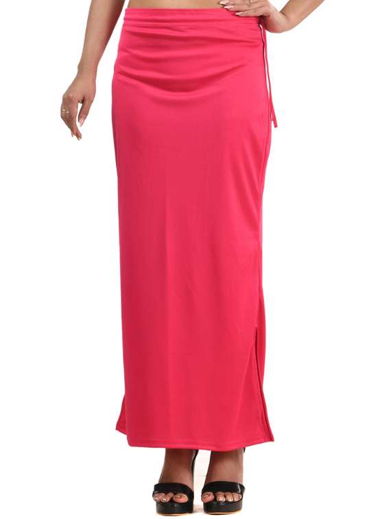 women solid mid rise saree shaper
