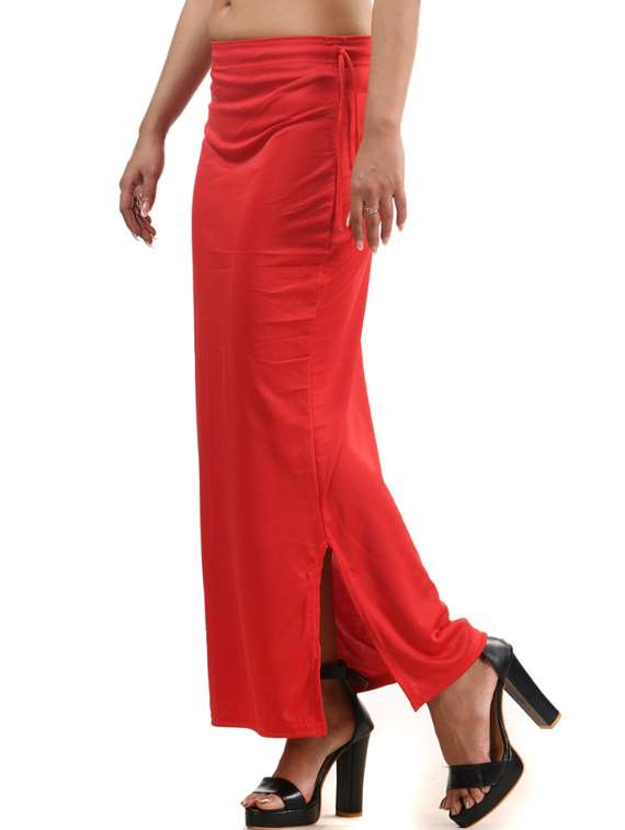 women solid mid rise saree shaper - 22141341 - Standard Image - 1