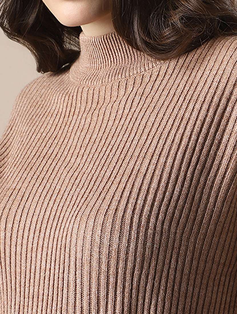 women soldi mock neck long sleeve pullover - 22141398 - Standard Image - 4