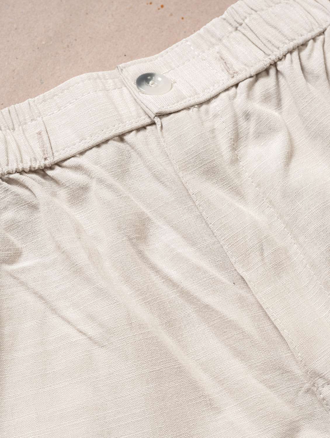 men solid mid rise flat front casual trouser - 22141587 -  Standard Image - 4