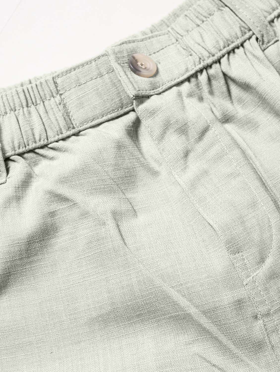 men solid mid rise flat front casual trouser - 22141592 -  Standard Image - 4