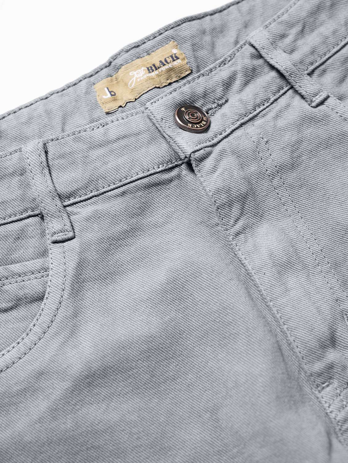 men plain mid rise full length jean - 22141598 - Standard Image - 4