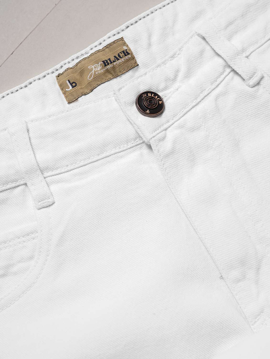 men plain mid rise full length jean - 22141601 - Standard Image - 4