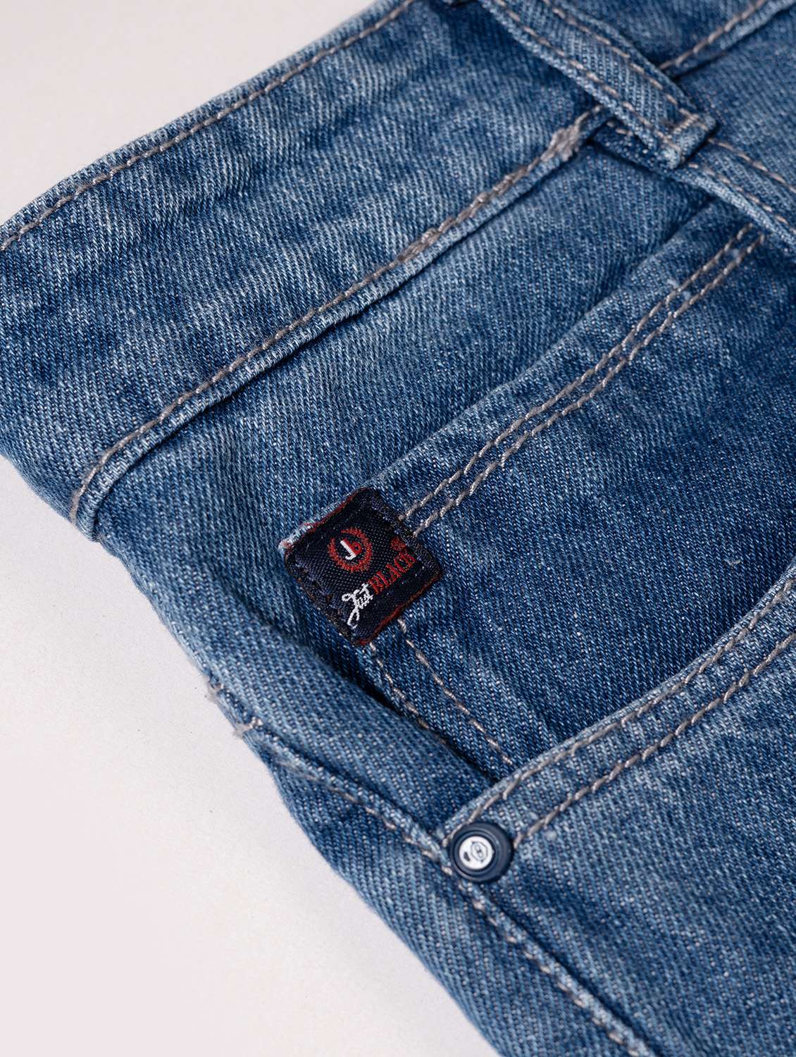 men washed mid rise full length jean - 22141605 -  Standard Image - 4