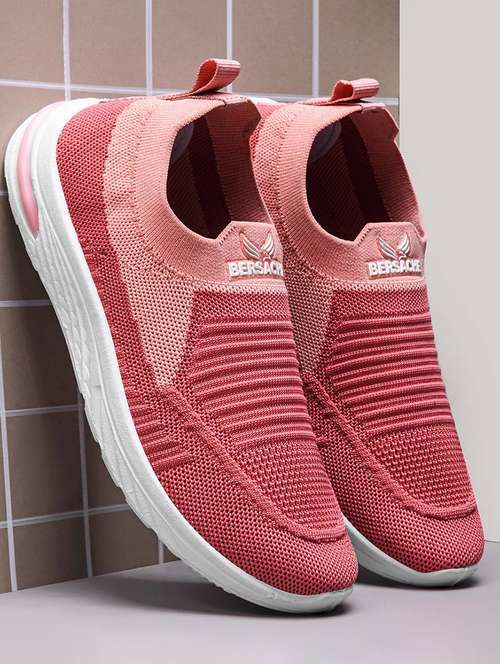 women pink slip on sports shoe - 22141689 -  Standard Image - 0