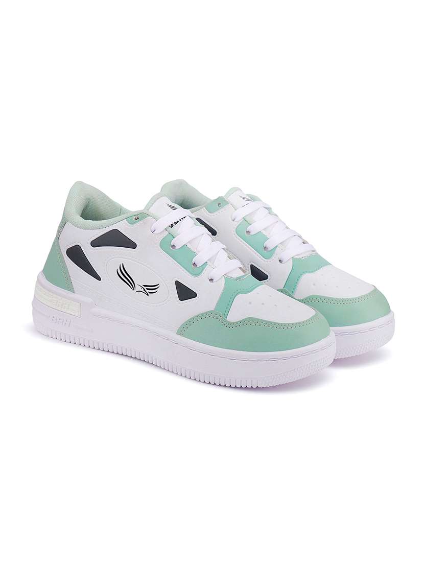 women color block lace-up sneaker - 22141691 - Standard Image - 1