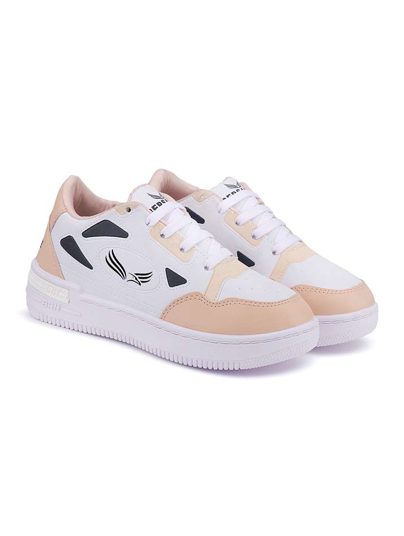 women color block lace-up sneaker - 22141692 - Standard Image - 1