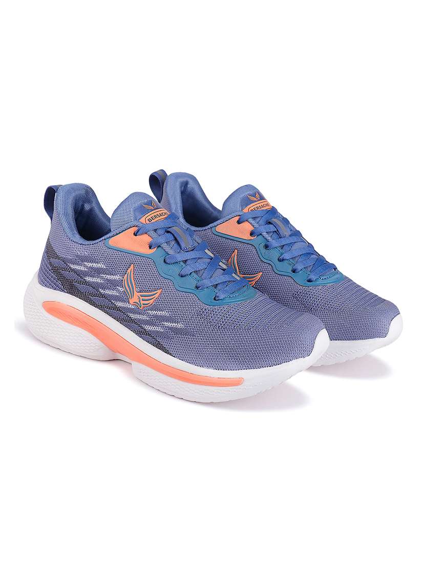 women solid lace-up sports shoe - 22141697 - Standard Image - 1