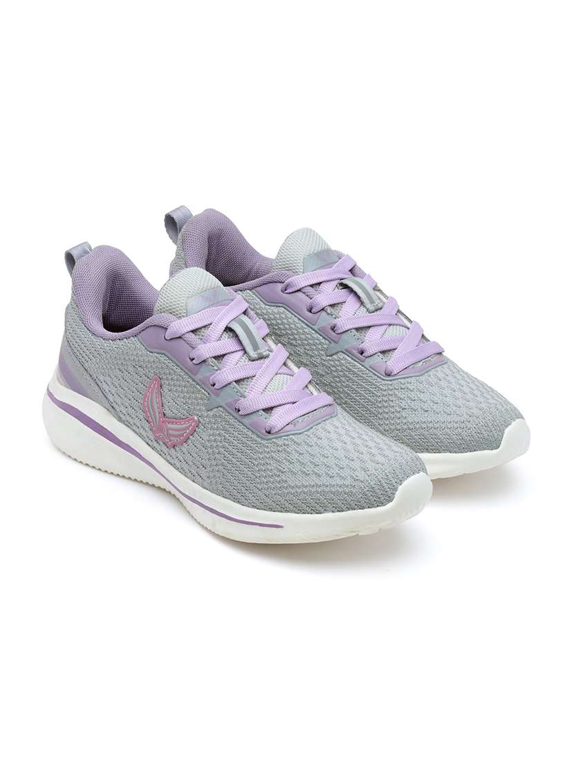 women solid lace-up sports shoe - 22141700 - Standard Image - 1