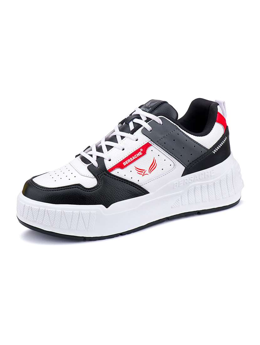 men color block lace up sneaker - 22141946 - Standard Image - 1