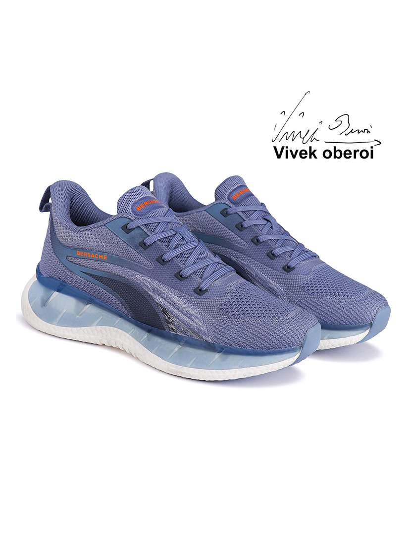 men blue lace up sport shoe - 22141953 -  Standard Image - 1