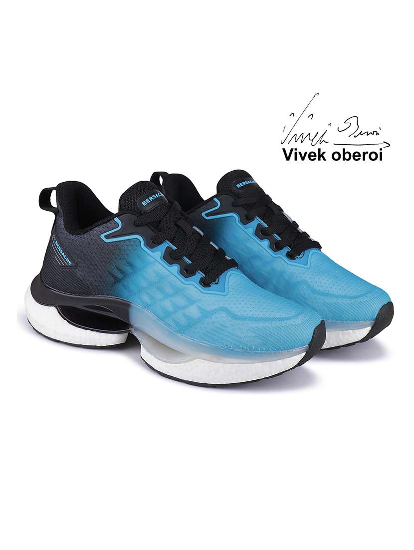 men blue lace up sport shoe - 22141959 -  Standard Image - 1