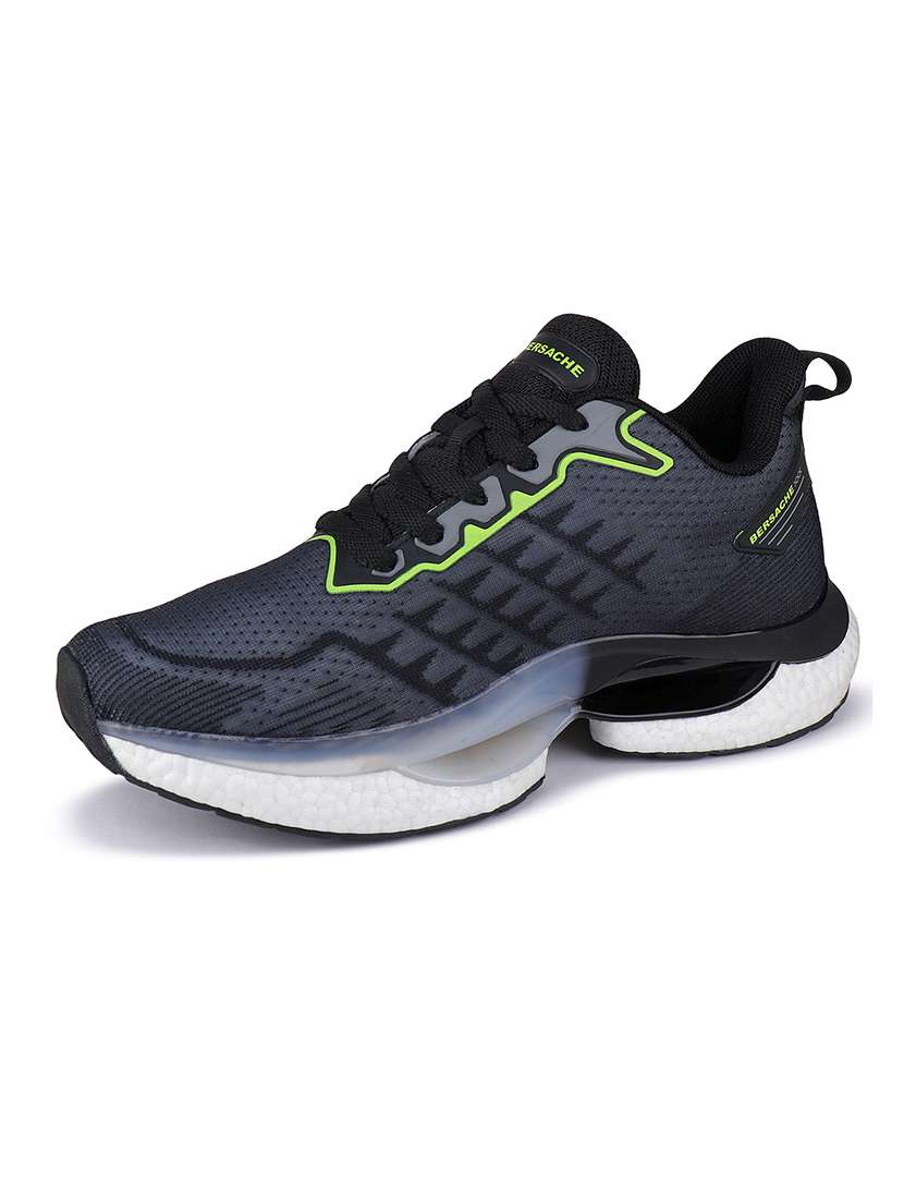 men black lace up sport shoe