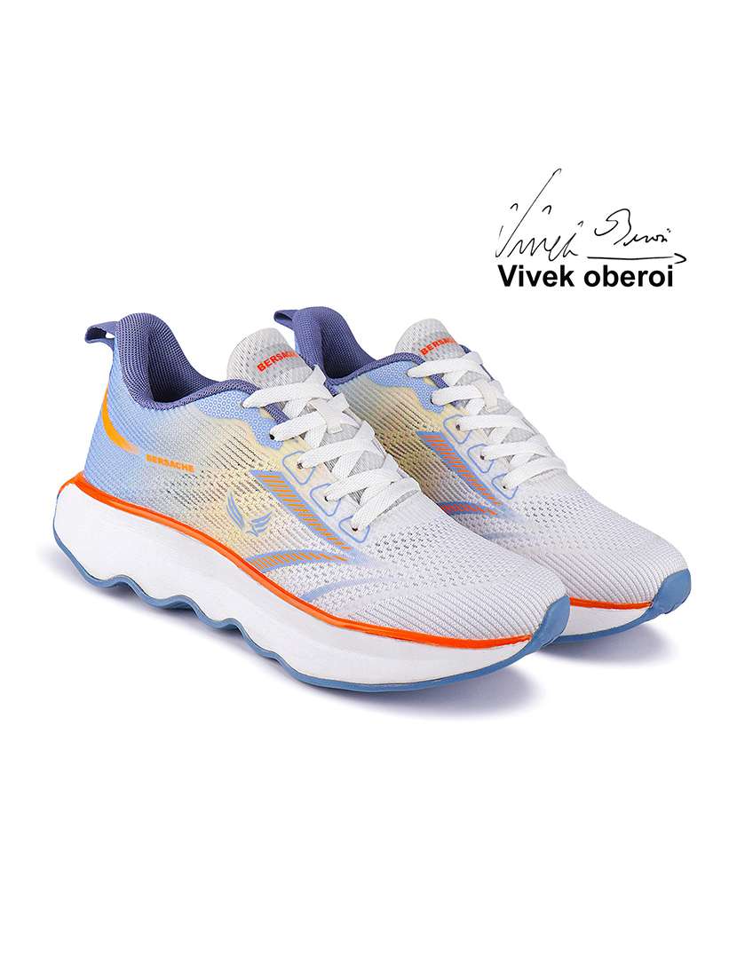 men white lace up sport shoe - 22141967 -  Standard Image - 1