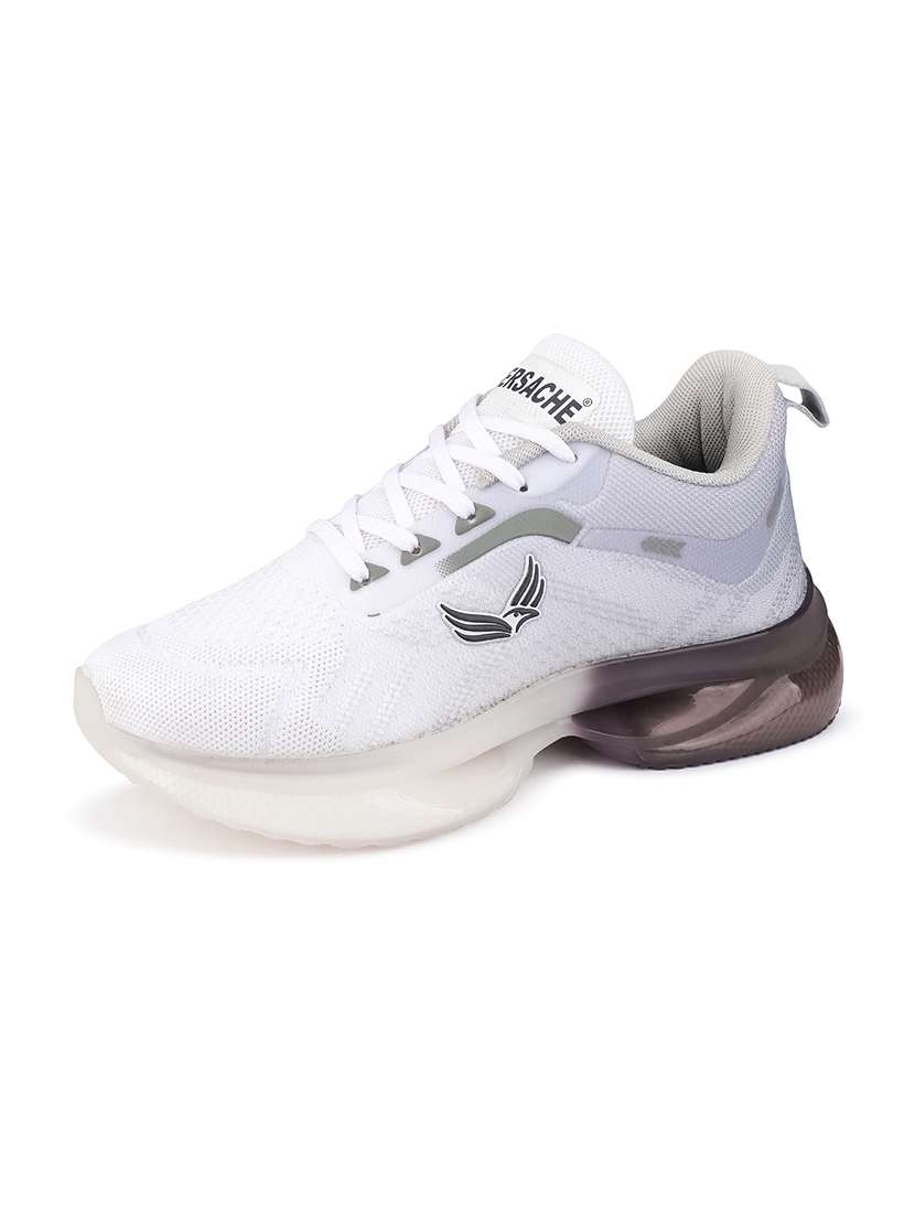 men white lace up sport shoe - 22141973 -  Standard Image - 1
