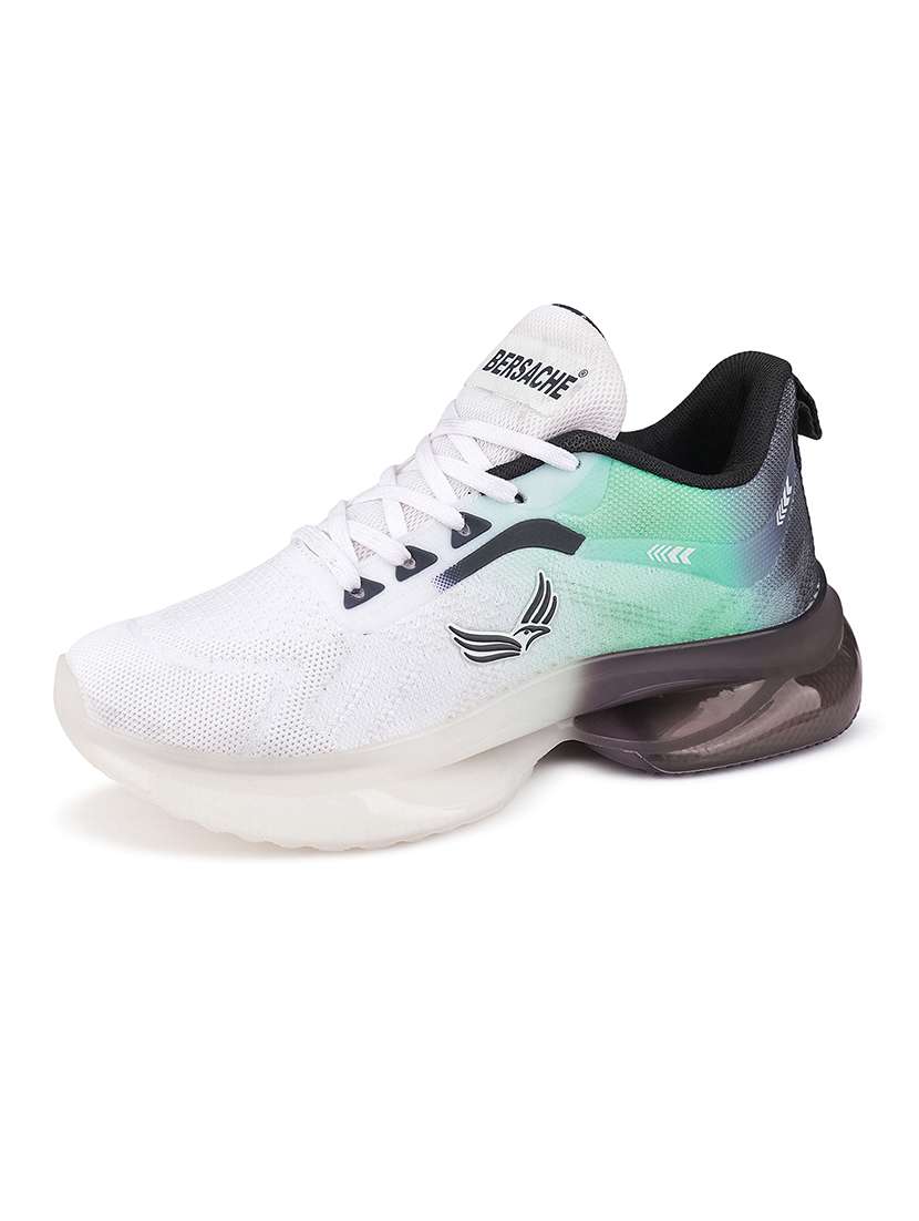 men white lace up sport shoe - 22141974 - Standard Image - 1