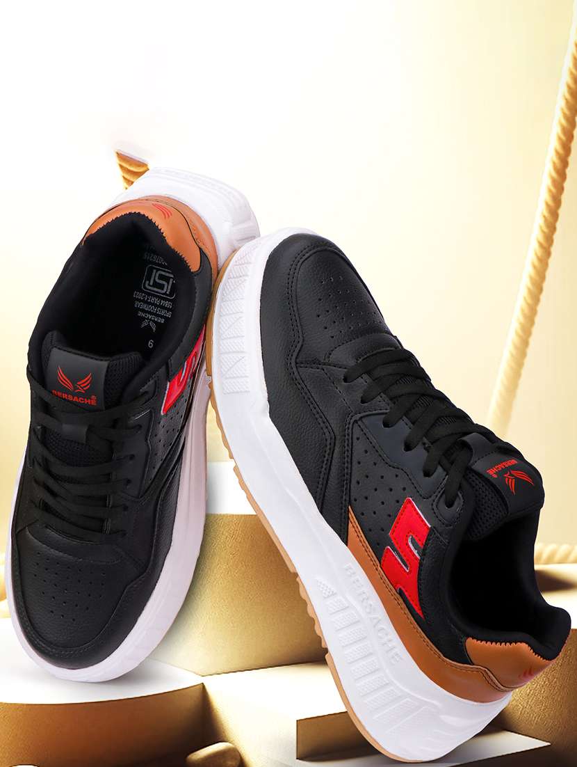 men black lace up sneaker - 22141991 - Standard Image - 1