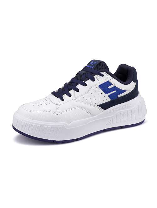 men white lace up sneaker - 22141992 - Standard Image - 0